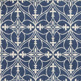 8' X 11' Denim Blue Moroccan Indoor Outdoor Area Rug - Homeroots - Flyclothing LLC
