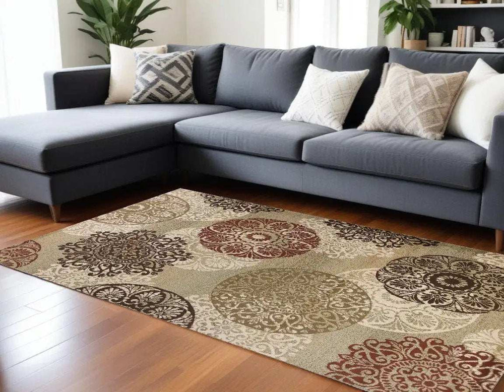 8' X 11' Sage Green Area Rug - Homeroots - Flyclothing LLC