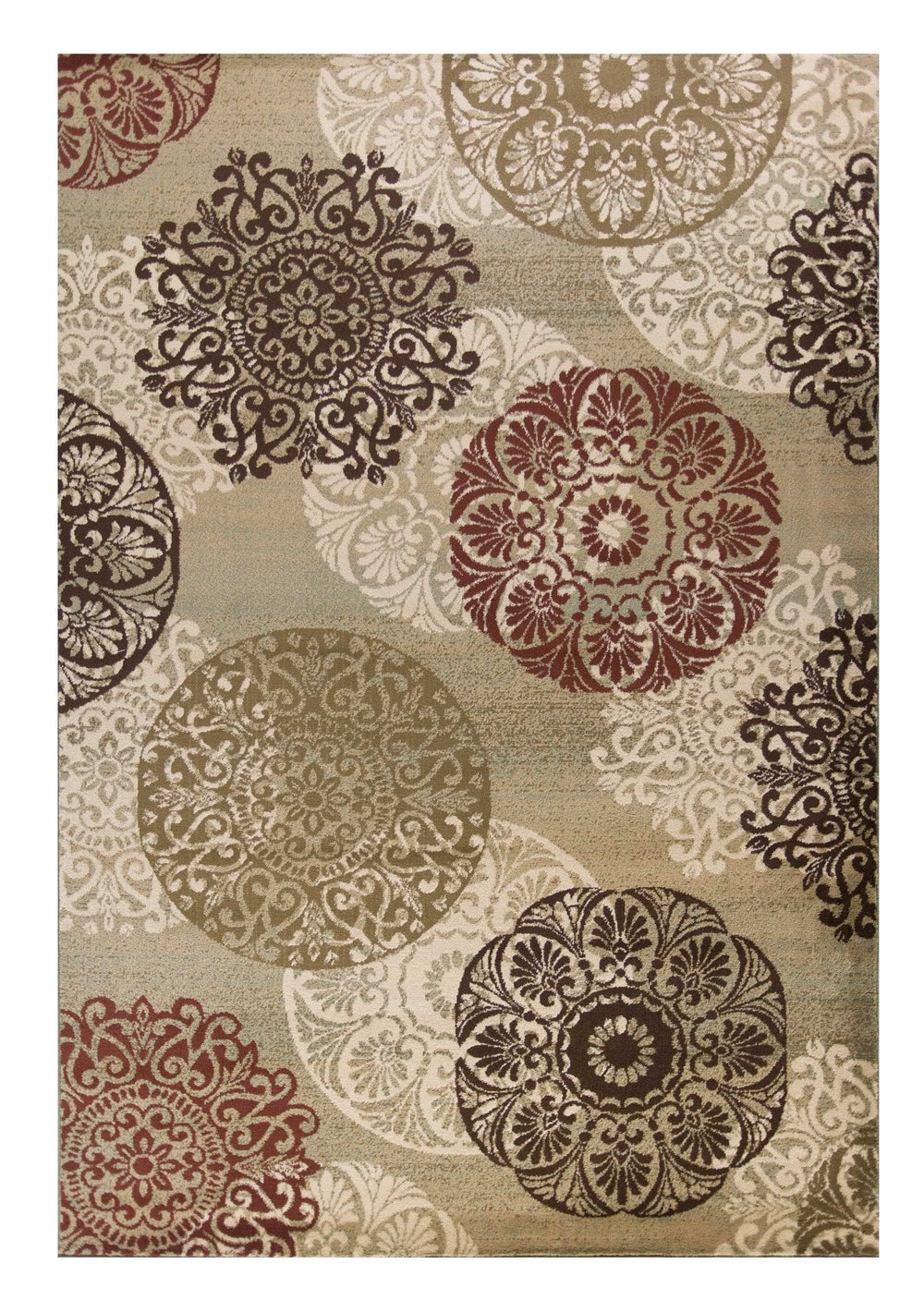 8' X 11' Sage Green Area Rug - Homeroots - Flyclothing LLC