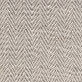 5' X 8' Oatmeal Beige Hand Woven Houndstooth Indoor Area Rug - Homeroots - Flyclothing LLC