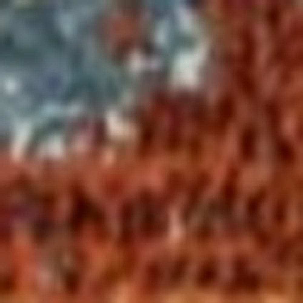 7' X 10' Blue Coral Machine Woven Abstract Triangular Strings Indoor Area Rug - Homeroots - Flyclothing LLC