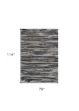 6' X 9' Gray Area Rug - Homeroots - Flyclothing LLC