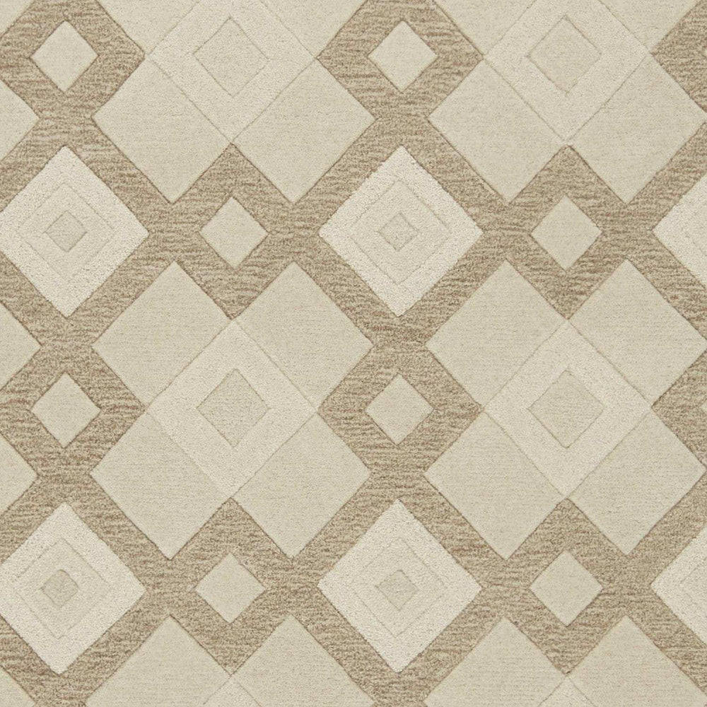 5' X 8' Wool Ivory Area Rug - Homeroots - Flyclothing LLC