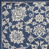 2' X 3' Blue and Ivory Area Rug - Homeroots - Flyclothing LLC