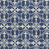 2' X 3' Blue and Ivory Area Rug - Homeroots - Flyclothing LLC