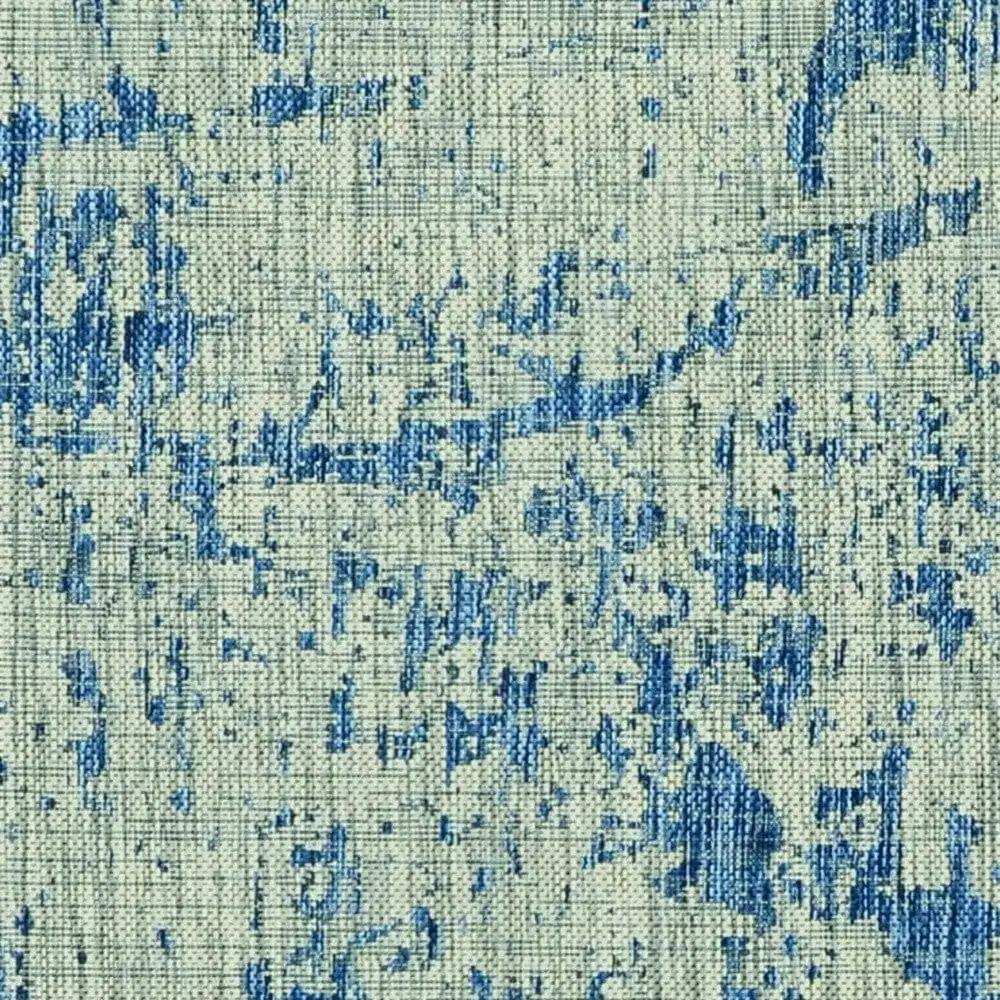 3' X 4' Blue Abstract Area Rug - Homeroots - Flyclothing LLC