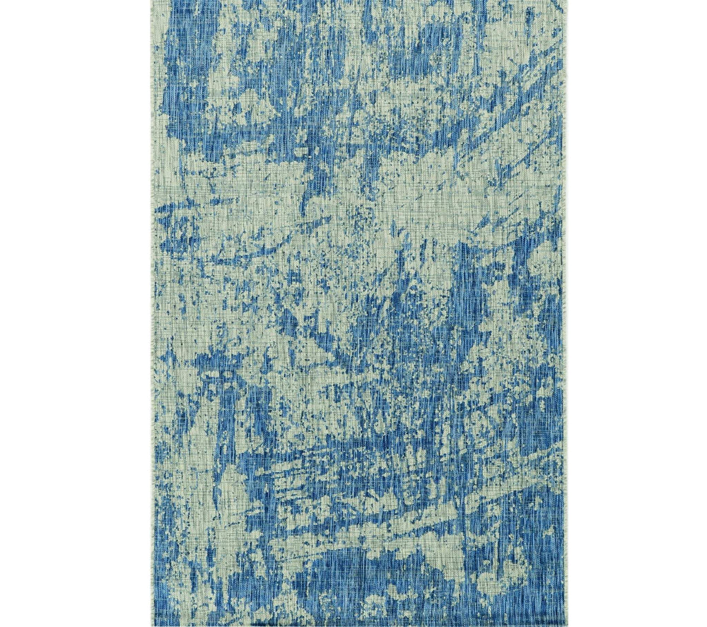 3' X 4' Blue Abstract Area Rug - Homeroots - Flyclothing LLC