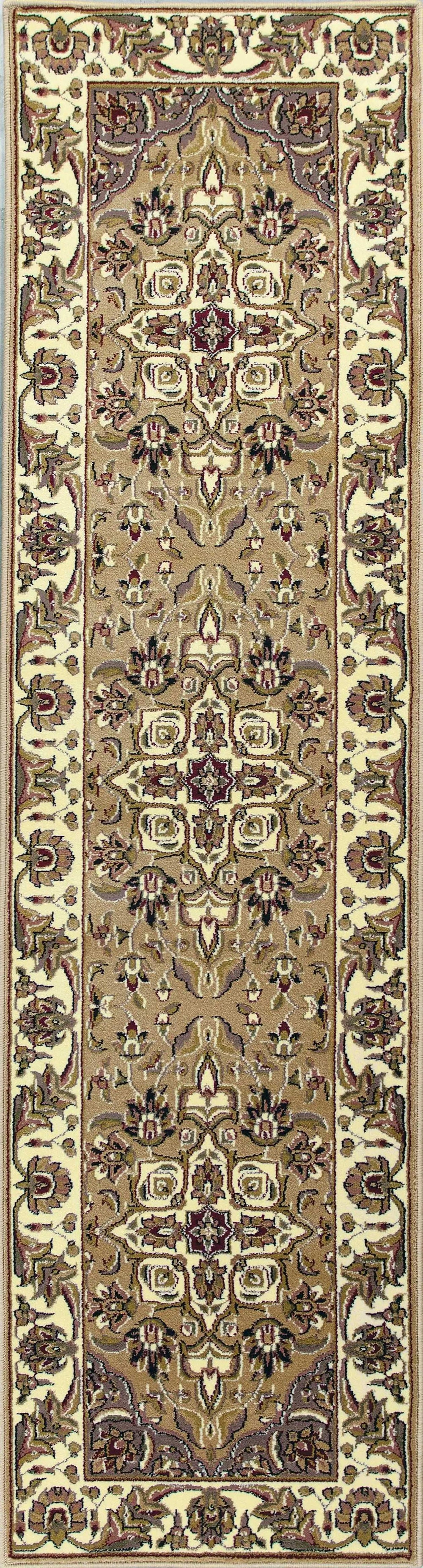 2' X 3' Beige And Ivory Floral Medallion Area Rug - Homeroots - Flyclothing LLC