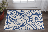 2' X 3' Blue Hand Tufted Area Rug - Homeroots - Flyclothing LLC