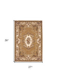 2' X 3' Polypropylene Beige Or Ivory Accent Rug - Homeroots - Flyclothing LLC