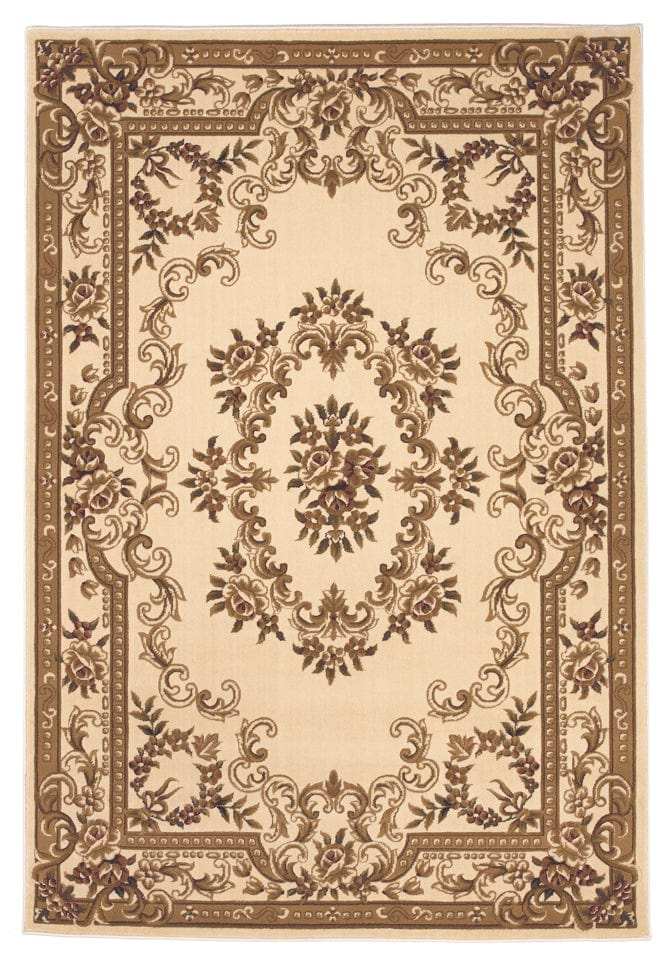 2' X 3' Polypropylene Ivory Accent Rug - Homeroots - Flyclothing LLC