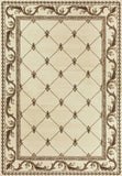 2' X 3' Polypropylene Ivory Accent Rug - Homeroots - Flyclothing LLC