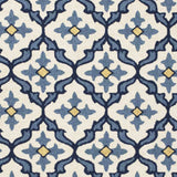 2' X 3' Ivory and Blue Moroccan Handmade Indoor Outdoor Area Rug - Homeroots - Flyclothing LLC