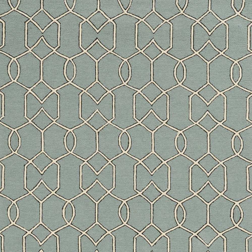 2' X 3' Green and Ivory Hand Hooked Area Rug - Homeroots - Flyclothing LLC