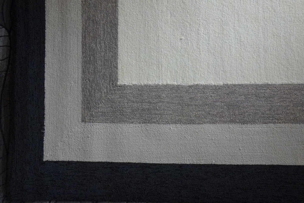 2' X 3' Charcoal Hand Hooked Area Rug - Homeroots - Flyclothing LLC