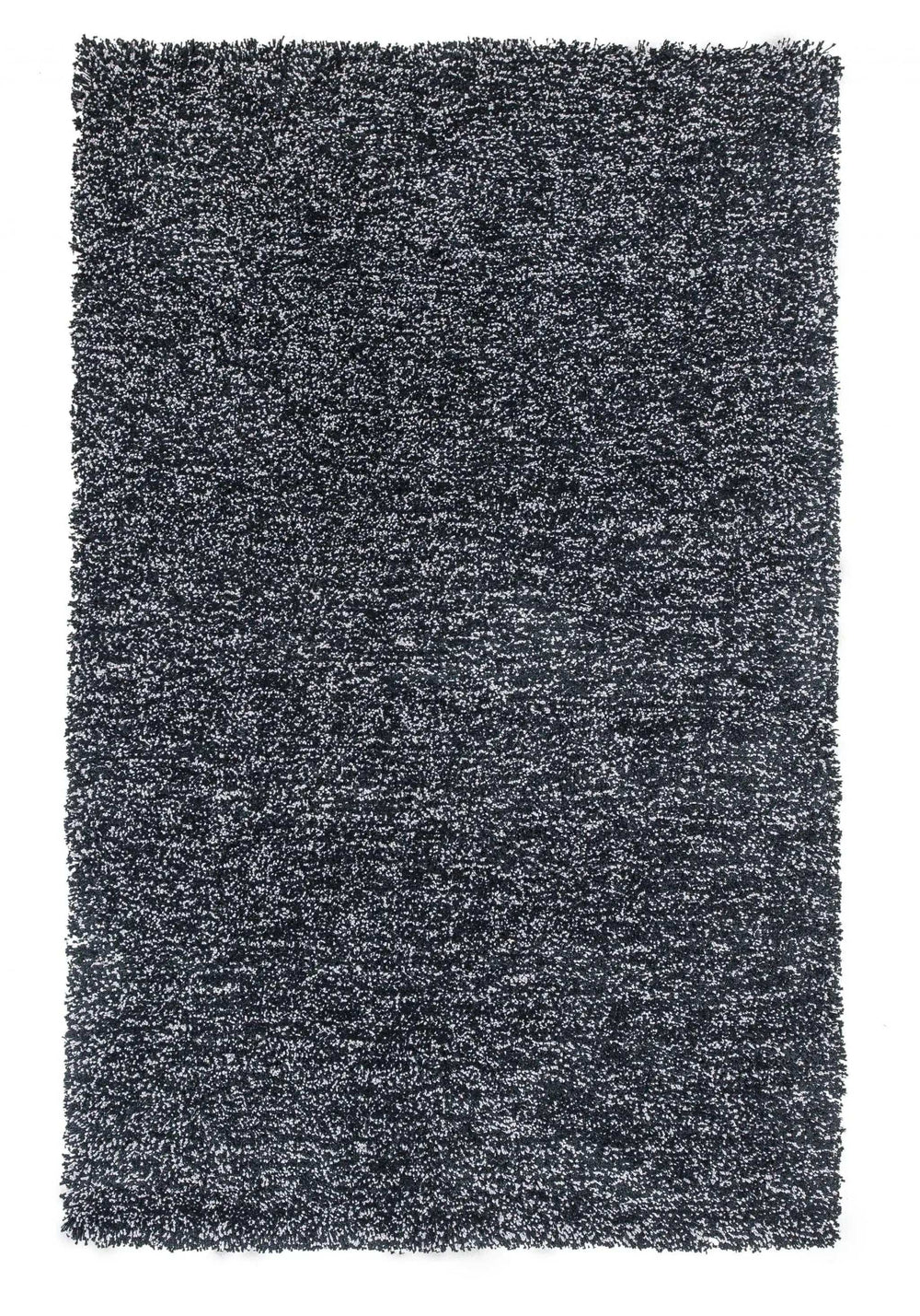 2' X 4' Black Heather Indoor Shag Rug - Homeroots - Flyclothing LLC