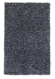 2' X 4' Black Heather Indoor Shag Rug - Homeroots - Flyclothing LLC
