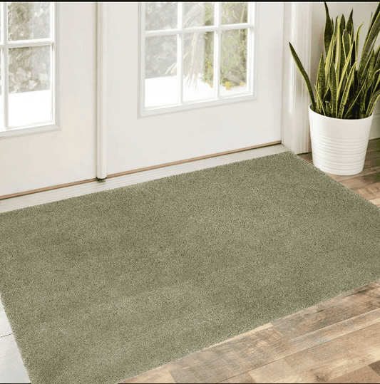 2' X 4' Sage Green Hand Woven Area Rug - Homeroots - Flyclothing LLC