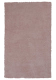 2' X 4' Polyester Rose Pink Area Rug - Homeroots - Flyclothing LLC