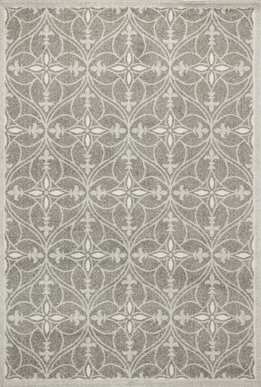 3' X 5' Gray Moroccan Indoor Outdoor Area Rug - Homeroots - Flyclothing LLC