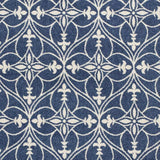 3' X 5' Blue and Ivory Area Rug - Homeroots - Flyclothing LLC