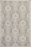 3' X 5' Silver Moroccan Indoor Outdoor Area Rug - Homeroots - Flyclothing LLC
