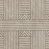 3' X 5' Beige and Ivory Geometric Indoor Outdoor Area Rug - Homeroots - Flyclothing LLC