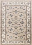 3' X 5' Beige and Ivory Floral Area Rug - Homeroots - Flyclothing LLC