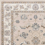 3' X 5' Beige and Ivory Floral Area Rug - Homeroots - Flyclothing LLC