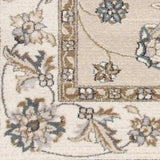 3' X 5' Beige and Ivory Floral Area Rug - Homeroots - Flyclothing LLC