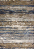 2' X 4' Ivory and Blue Area Rug - Homeroots - Flyclothing LLC