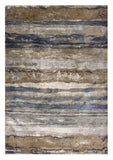 2' X 4' Ivory and Blue Area Rug - Homeroots - Flyclothing LLC