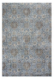 2' X 4' Slate Blue Damask Area Rug - Homeroots - Flyclothing LLC
