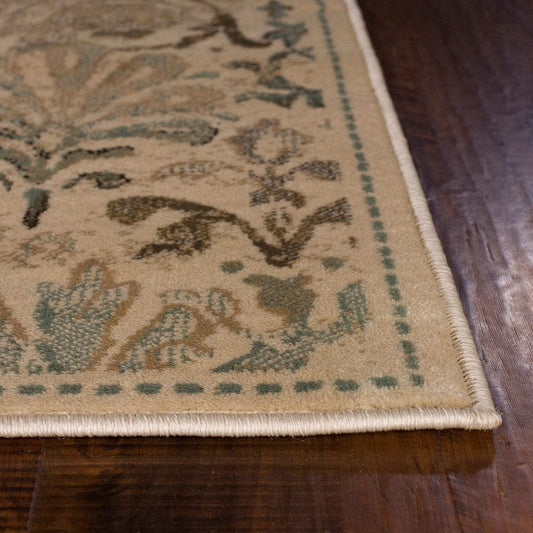 7' Runner Ivory Runner Rug - Homeroots - Flyclothing LLC