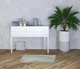 2' X 4' Blue And Beige Wool Abstract Hand Tufted Area Rug - Homeroots - Flyclothing LLC