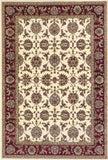 3' X 5' Ivory Red Machine Woven Floral Traditional Indoor Area Rug - Homeroots - Flyclothing LLC