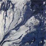 3' X 5' Blue Abstract Area Rug - Homeroots - Flyclothing LLC