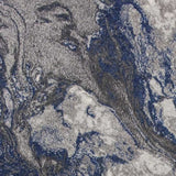 3' X 5' Gray Abstract Area Rug - Homeroots - Flyclothing LLC