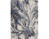 3' X 5' Gray Abstract Area Rug - Homeroots - Flyclothing LLC