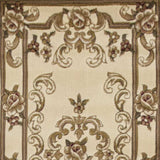 2' X 8' Ivory Medallion Runner Rug - Homeroots - Flyclothing LLC