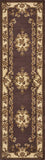 2' X 8' Plum Or Ivory Medallion Runner Rug - Homeroots - Flyclothing LLC