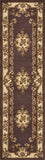 2' X 8' Plum Or Ivory Medallion Runner Rug - Homeroots - Flyclothing LLC