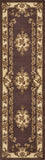 2' X 8' Plum Or Ivory Medallion Runner Rug - Homeroots - Flyclothing LLC