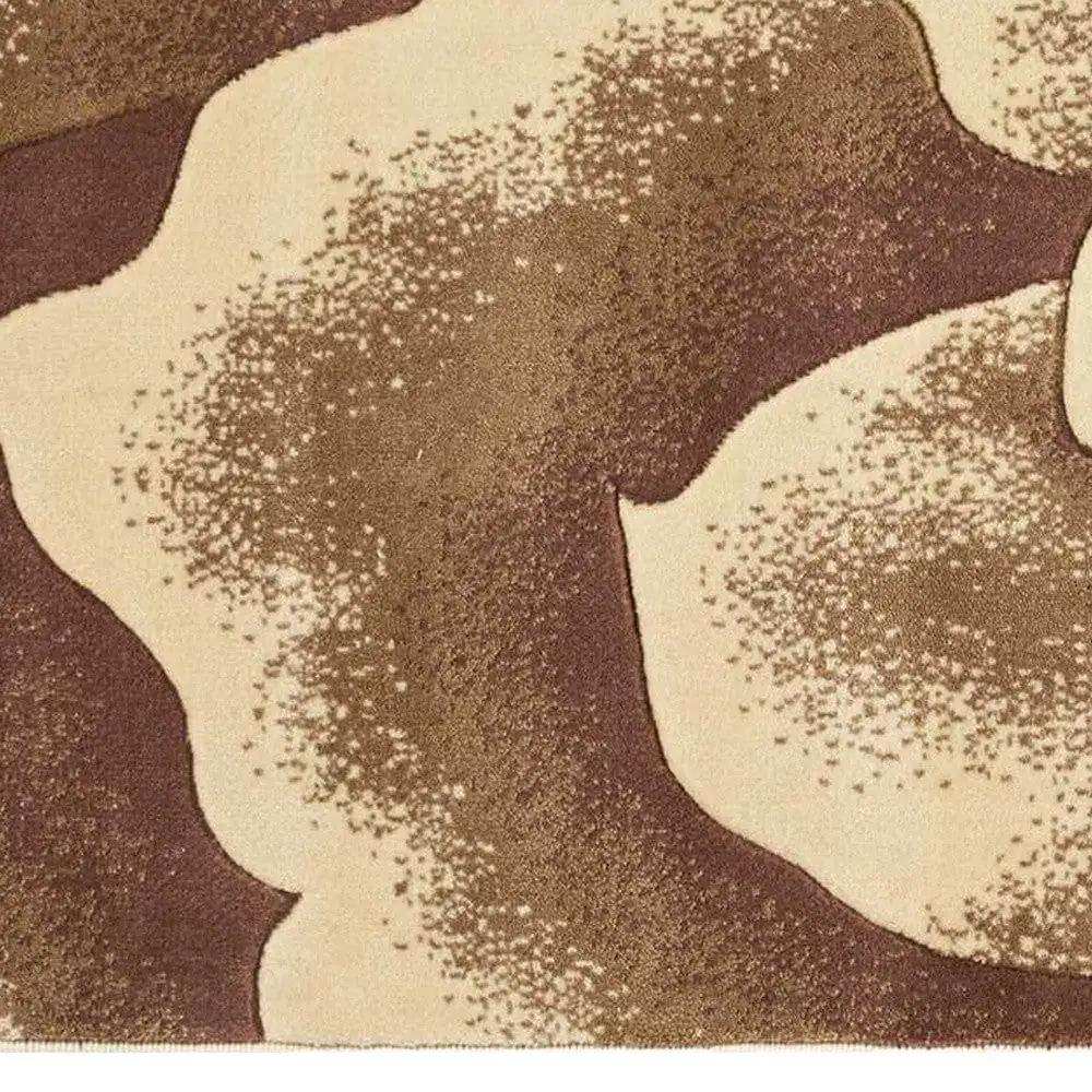 2' X 8' Ivory Floral Runner Rug - Homeroots - Flyclothing LLC