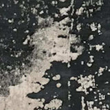 3' X 5' Black and Silver Abstract Area Rug - Homeroots - Flyclothing LLC