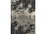 3' X 5' Black and Silver Abstract Area Rug - Homeroots - Flyclothing LLC
