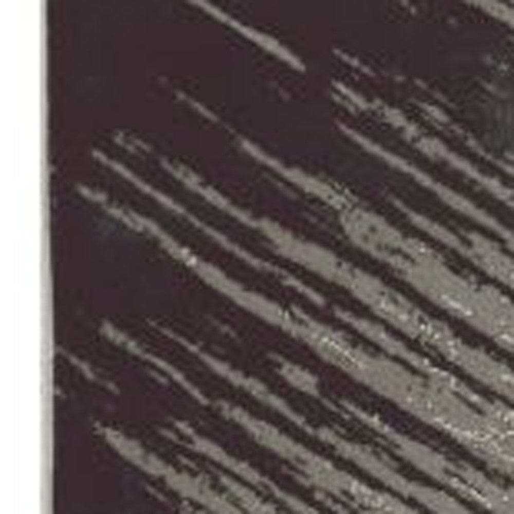 3' X 5' Silver Abstract Area Rug - Homeroots - Flyclothing LLC