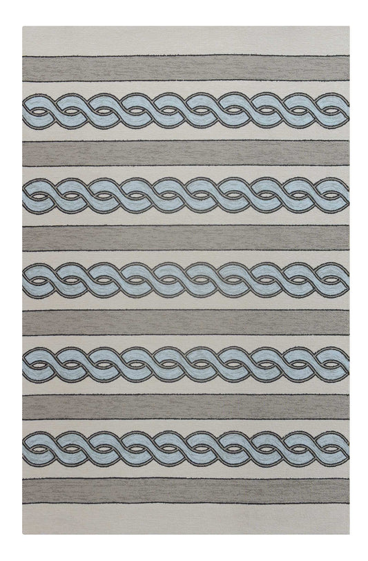 3' X 5' Ivory Hand Hooked Area Rug - Homeroots - Flyclothing LLC