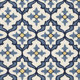 3' X 5' Blue Moroccan Handmade Indoor Outdoor Area Rug - Homeroots - Flyclothing LLC