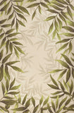 3' X 5' Sand Floral Handmade Indoor Outdoor Area Rug - Homeroots - Flyclothing LLC